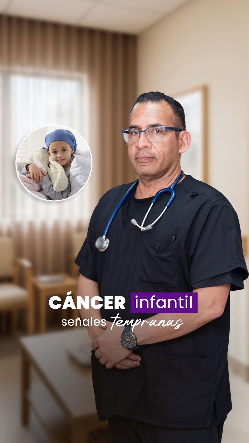 Profesional del equipo médico del Centro
