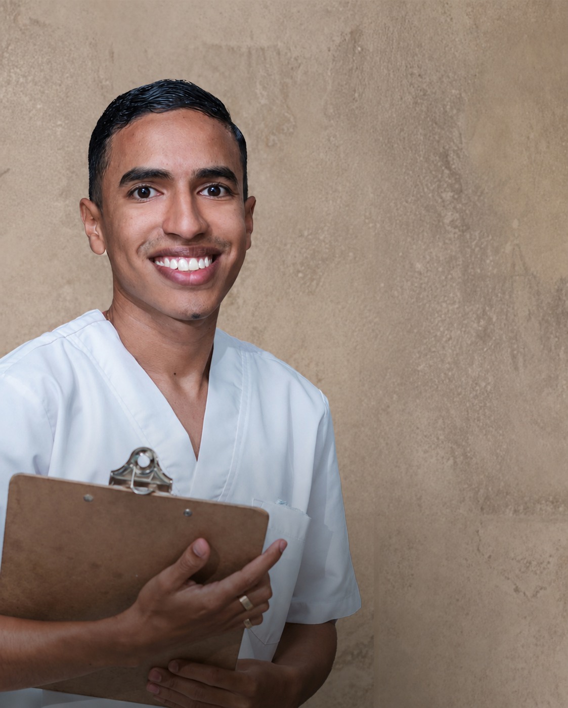 Integrante del equipo médico del Centro
